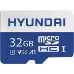 Hyundai 32GB microSDHC UHS-I Memory Card with Adapter  90MB/s (U3)  UHD  A1  V30 - Up to 30MB/s write speeds for fast shooting. Full UHD ready with UHS Speed Class 3 (U3) and Video Spee