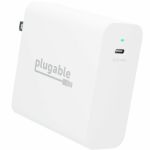 Plugable 140W USB C Charger  GaN Wall Charger for Laptop  PD 3.1 Power Adapter - Compatible with USB-C MacBook Pro  Macbook Air  iPad Pro  Surface and USB-C Devices