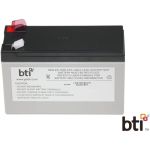 BTI Replacement Battery RBC2 for APC - UPS Battery - Lead Acid - Compatible with APC UPS BK500BLK BK350 BK500 SC420