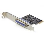 StarTech.com 1-Port Parallel PCIe Card  PCI Express to Parallel DB25 LPT Adapter Card  Desktop Expansion Controller for Printer  SPP/ECP - Parallel PCIe card controller w/ DB25 parallel