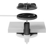 Logitech 952-000123 Ceiling Mount for Microphone White