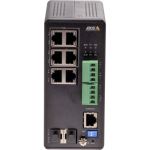 AXIS T8504-R Industrial PoE Switch - 2 x 10/100/1000Base-T  2 x SFP Input Port(s) - 4 x 10/100/1000Base-T Output Port(s) - 240 W - Black