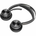Poly Voyager Focus 2 Headset - Google Assistant  Siri - Stereo - USB Type A - Wired/Wireless - Bluetooth - 164 ft - On-ear - Binaural - Ear-cup - MEMS Technology  Electret Condenser  No