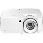 Optoma 3D DLP Projector - 16:9 - White - High Dynamic Range (HDR) - Front - 1080p - 30000 Hour Normal Mode - 300000:1 - 4500 lm - HDMI - USB - Network (RJ-45) - Business  Education  Mus