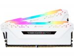 Corsair CMW16GX4M2D3600C18W 16GB DDR4 3600MHz (2x8GB) Vengeance RGB PRO White RGB LED 1.35V XMP 2.0 288 DIMM 18-22-22-42