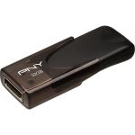 PNY 32GB Attach&eacute; 4 2.0 Flash Drive - 32 GB - USB 2.0 Type A - Black - 1 Year Warranty