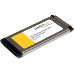 StarTech.com 1 Port Flush Mount ExpressCard SuperSpeed USB 3.0 Card Adapter with UASP Support - 5Gbps - Add a USB 3.0 port connection that inserts flush into a laptop ExpressCard slot -