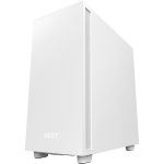 NZXT CM-H71BW-01 H7 Mid-Tower ATX Case White E-ATX Supported Front I/O USB Type-C Port Quick-Release Tempered Glass