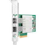 HPE X710-DA2 Fibre Channel Host Bus Adapter - PCI Express 3.0 x8 - 10 Gbit/s - 2 x Total Fibre Channel Port(s) - SFP+ - Plug-in Card