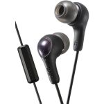 JVC HA-FX7MBN Wired Gumy Plus In Ear Headphoneswith Microphone Black