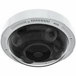 AXIS P3738-PLE 32 Megapixel Outdoor 4K Network Camera - Color - Dome - White - TAA Compliant - 49.21 ft Infrared Night Vision - Motion JPEG  H.265 (MPEG-H Part 2/HEVC) Main Profile  H.2