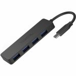 Plugable USB C to USB Adapter Hub  4 Port USB 3.0 Hub  USB Splitter for Laptop - Compatible with Windows  MacBook Pro/Air  iPad Pro  Surface Pro  Chromebook  Linux  Android  Charging No