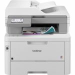 Brother Workhorse MFC-L8395CDW Digital Color All-in-One Printer with Wireless Networking and Duplex Print  Scan  and Copy - Copier/Fax/Printer/Scanner - 31 ppm Mono/31 ppm Color Print -