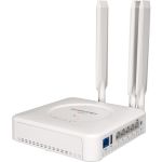 Fortinet FortiExtender FEX-201E 2 SIM Ethernet  Cellular Wireless Router - 4G - HSPA+  LTE  UMTS - 3 x Antenna(3 x External) - 4 x Network Port - 1 x Broadband Port - USB - PoE Ports -