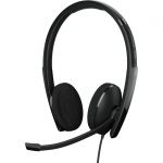 EPOS | SENNHEISER ADAPT 160 USB-C II Headset - Stereo - USB Type C - Wired - On-ear - Binaural - 5.84 ft Cable - Noise Cancelling Microphone - Black
