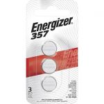 Energizer 357BPZ-3 357/303 Silver Oxide ButtonBattery 3 Pack