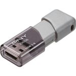 PNY 256GB Turbo 3.0 USB 3.0 (3.1 Gen 1) Type A Flash Drive - 256 GB - USB 3.0 (3.1 Gen 1) - 185 MB/s Read Speed - 135 MB/s Write Speed - Gray  Silver - 1