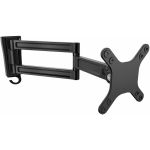StarTech ARMWALLDS Wall Mount Monitor Arm Dual Swivel Supports 13in to 34in Monitors VESA Mount
