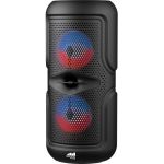 Naxa NDS-4502 Portable Bluetooth Speaker System - Black - Battery Rechargeable - USB