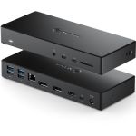 ALOGIC USB-C Triple Display DP Alt. Mode Docking Station - ALOGIC USB-C Triple Display DP Alt. Mode Docking Station - MA3 with 100W Power Delivery (Laptop Charging) - 2 x DP and 1 x HDM