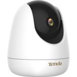 Tenda CP7 4 Megapixel Indoor Network Camera - Color - 39.37 ft Infrared Night Vision - H.265 - 2560 x 1440 - 4 mm Fixed Lens - Ceiling Mount  Wall Mount  Desk Mount