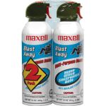 Maxell 190026 Blast Away Canned Air Duster 2 Pack