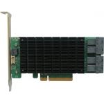 HighPoint RocketRAID 2840C SAS Controller - 6Gb/s SAS - PCI Express 3.0 x8 - Plug-in Card - RAID Supported - 0  1  5  6  JBOD  10  50 RAID Level - 4 x SFF-8643 - 16 Total SAS Port(s) -