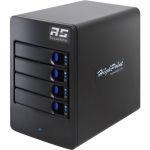 High Point RS6114V RocketStor 4-Bay USB 3.1 RAIDEnclosure RAID 0 1 5 JBOD and Single Disk 500MB/s Read 470MB/s Write