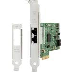 HP Intel Ethernet I350-T2 2-Port 1Gb NIC - PCI Express 2.1 x4 - 2 Port(s) - 2 - Twisted Pair - 10/100/1000Base-T - Plug-in Card