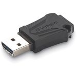 Verbatim 64GB ToughMAX USB Flash Drive - 64 GB - USB 2.0 - Black - Lifetime Warranty - 1 Each