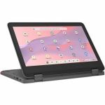 Lenovo 300e Yoga Chromebook Gen 4 82W2000AUS 11.6in Touchscreen Convertible 2 in 1 Chromebook - HD - Octa-core (ARM Cortex A76 + Cortex A55) - 4 GB - 32 GB Flash Memory - Graphite Gray