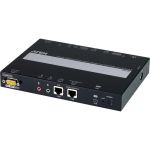 ATEN 1-Local/Remote Share Access Single Port VGA KVM over IP Switch - 1 Computer(s) - 1 Local User(s) - 1 Remote User(s) - 1920 x 1200 - 2 x Network (RJ-45) - 3 x USB2 x VGA - Desktop