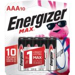 Energizer E92CP-10 MAX AAA 10-pk batteries
