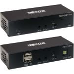 Tripp Lite DisplayPort Over Cat6 Extender Kit KVM Support USB 4K PoC TAA - 2 Computer(s) - 1 Local User(s) - 2 Remote User(s) - 230 ft Range - 4K - 3840 x 2160 Maximum Video Resolution