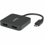 Plugable USB C to HDMI Adapter for Dual Monitors - 4K 60Hz USB C Hub for Windows and Chromebook  Driverless
