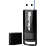 iStorage datAshur BT Hardware encrypted USB 3.2 (Gen1) Flash Drive - 32 GB - USB 3.2 (Gen 1) Type A - 170 MB/s Read Speed - 130 MB/s Write Speed - Black - 256-bit AES