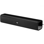 Adesso Xtream S5 USB-Powered Desktop Computer Sound Bar Speaker with Dynamic Sound- 5W x 2 - Portable - Works with Computer Desktop  Laptop. Ideal for Zoom  Microsoft Team  Skype  Webex