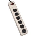 Tripp Lite 6-Outlet Commercial-Grade Surge Protector  6 ft. (1.83 m) Cord  900 Joules  12.5-in. length - Receptacles: 6 x NEMA 5-15R - 900J