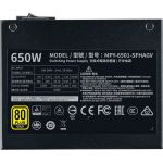 Cooler Master MPY-6501-SFHAGV-US V650 SFX GoldPower Supply 80 PLUS Gold Rated Fully Modular 92mm Fan Black
