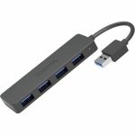 Plugable 4 Port USB Hub 3.0  USB Splitter for Laptop - Compatible with Windows  Surface Pro  PC  Chromebook  Linux  Android  Charging Not Supported