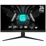 MSI G2412F 24in Class Full HD Gaming LCD Monitor - 16:9 - Black - 24in Viewable - Rapid IPS - 1920 x 1080 - 16.7 Million Colors - Adaptive Sync - 300 Nit - 1 msGTG - 180 Hz Refresh Rate