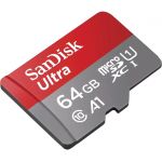 SanDisk Ultra 64 GB Class 10/UHS-I (U1) microSDXC - 120 MB/s Read - 10 Year Warranty
