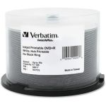 Verbatim 94917 50PK DVD+R 16X 4.7GB White Inkjet Printable