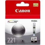 Canon CLI-221 Black Ink Cartridge - Inkjet - Black