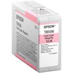 Epson T850600 UltraChrome HD T850 Original Inkjet Ink Cartridge - Vivid Light Magenta Pack - Inkjet