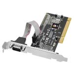 SIIG DP 1-Port RS232 Serial PCI with 16550 UART - 1 Pack - PCI - 1 x Number of Serial Ports External