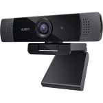 AUKEY PC-LM1E 1080P Webcam w/ Dual Noise Reduction Stereo Microphones Black