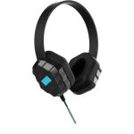 Gumdrop DropTech B1 Headphones - Stereo - Mini-phone (3.5mm) - Wired - Over-the-head - Binaural - Circumaural - 6 ft Cable - Black