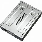Icy Dock MB982IP-1S-1 2.5in to 3.5in  SAS HDD/SSD Converter Full Metal Silver