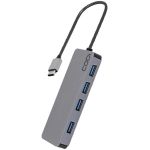 CODi 5-in-1 Multi-Port Hub - USB Type C - External - 4 USB Port(s) - 4 USB 3.0 Port(s)